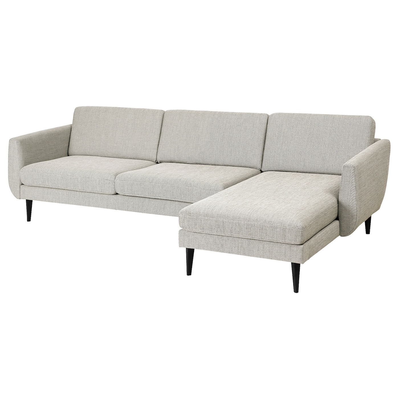 СМЕДСТОРП 4-местный диван + диван, Виарп бежевый/коричневый/черный SMEDSTORP IKEA