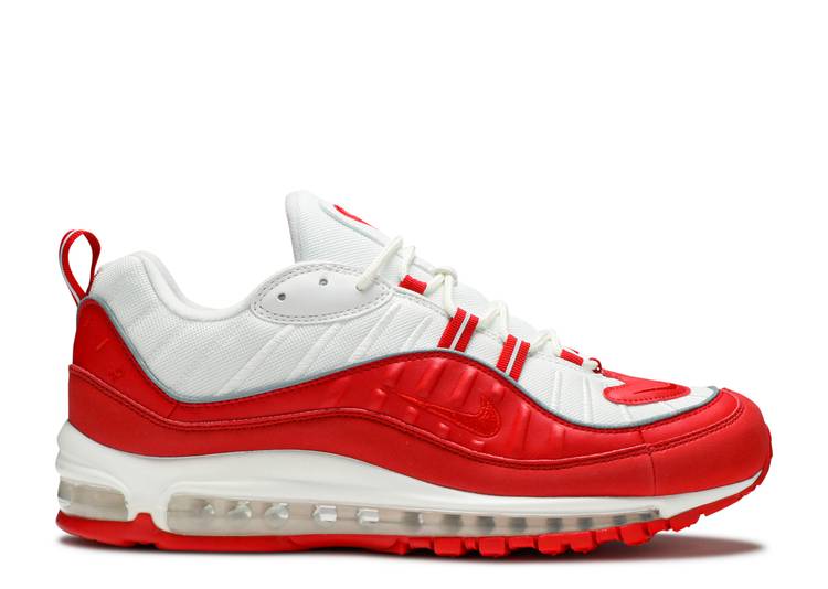 Nike AIR MAX 98 UNIVERSITY RED CDEK.Shopping