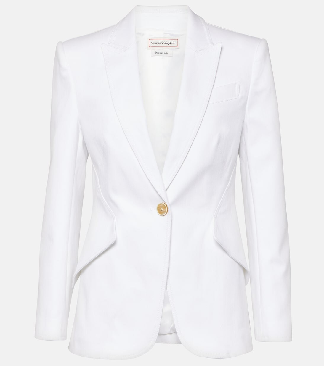 

Джинсовая куртка Alexander Mcqueen, белый
