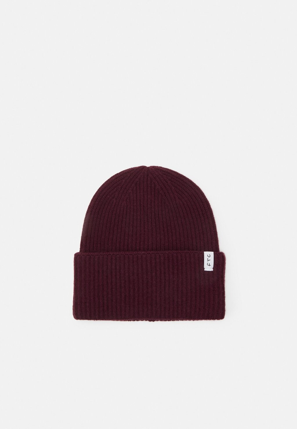 

Шапка бини FTC Cashmere, бордово-сливовый.