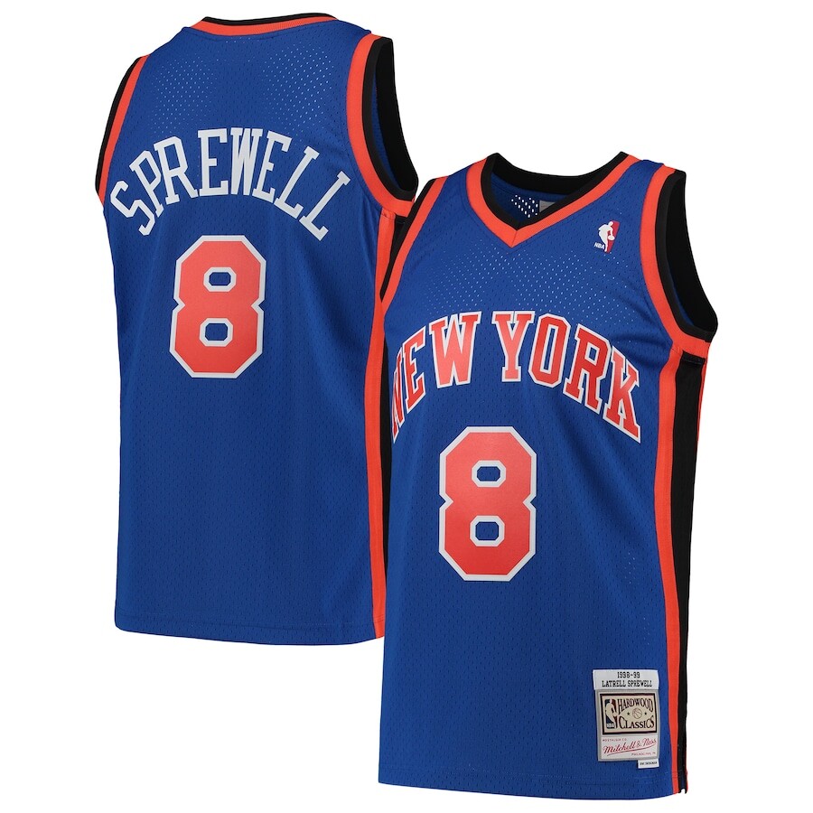 

Джерси Mitchell & Ness New York Knicks, синий