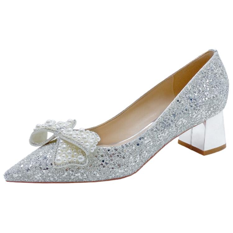 

Туфли женские на высоком каблуке Be Good, цвет Champagne 5cm