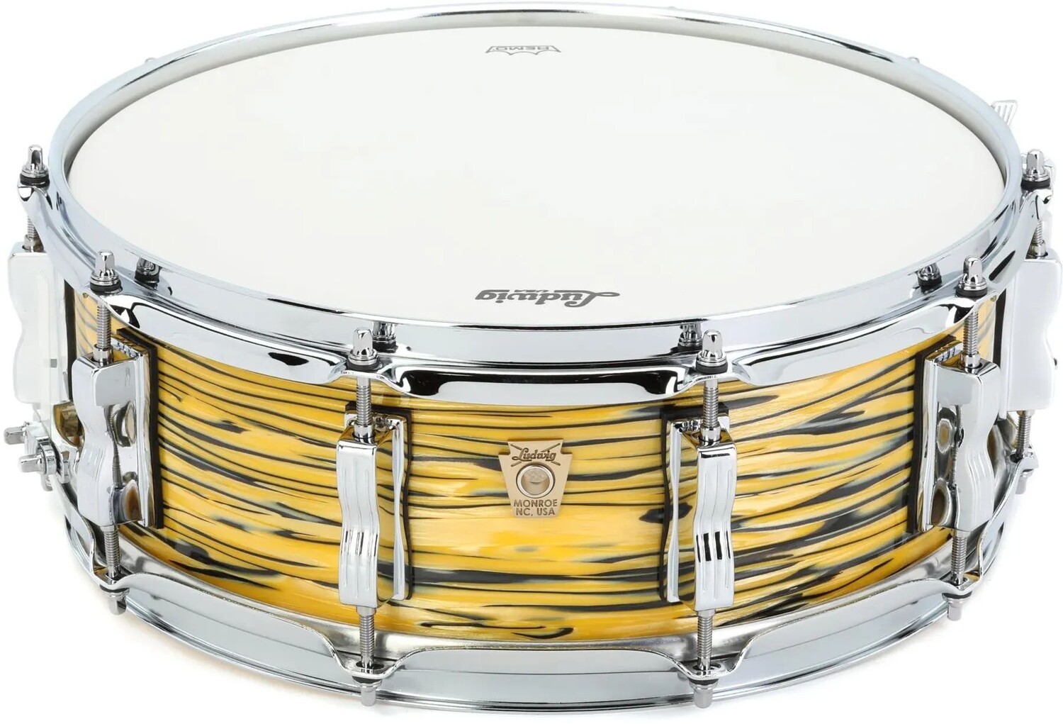 

Классический кленовый малый барабан Ludwig — 5 x 14 дюймов, Lemon Oyster