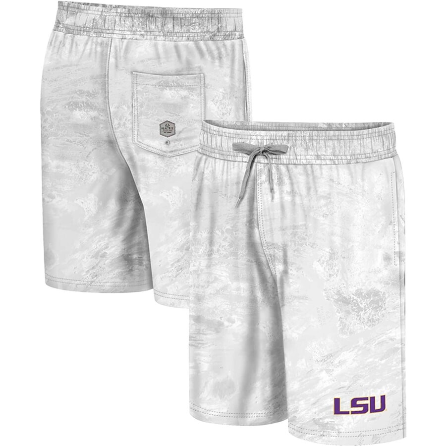

Пляжные шорты Colosseum Lsu Tigers, белый