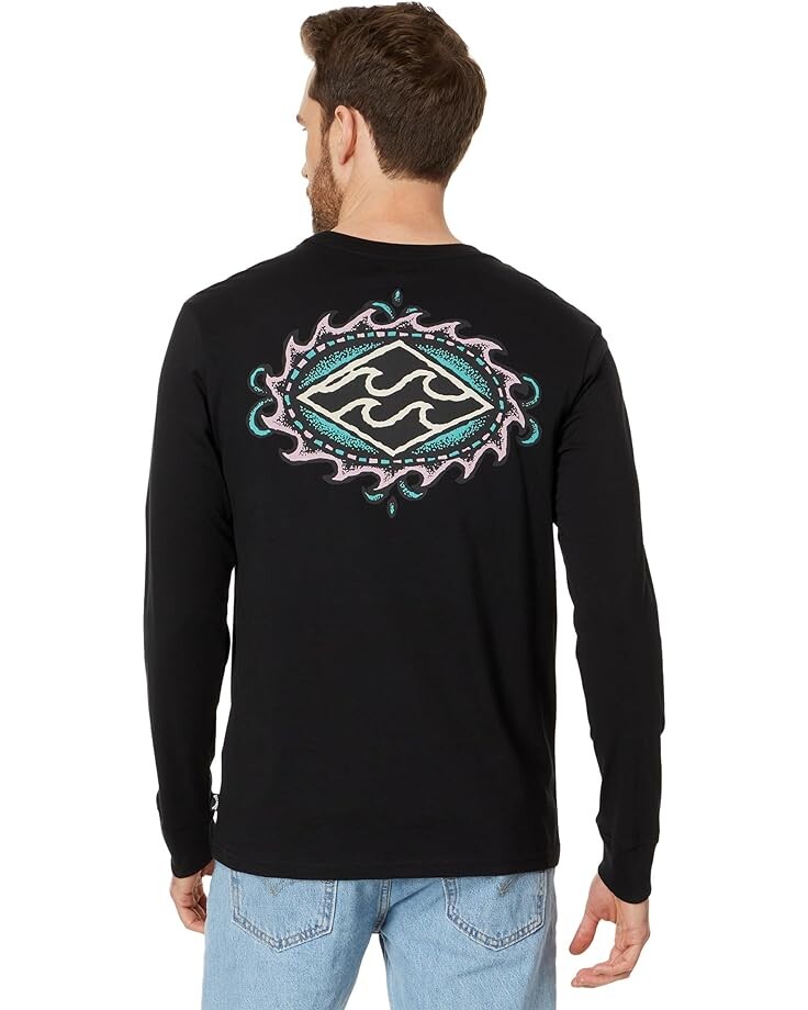 

Футболка Billabong Crayon Wave, черный