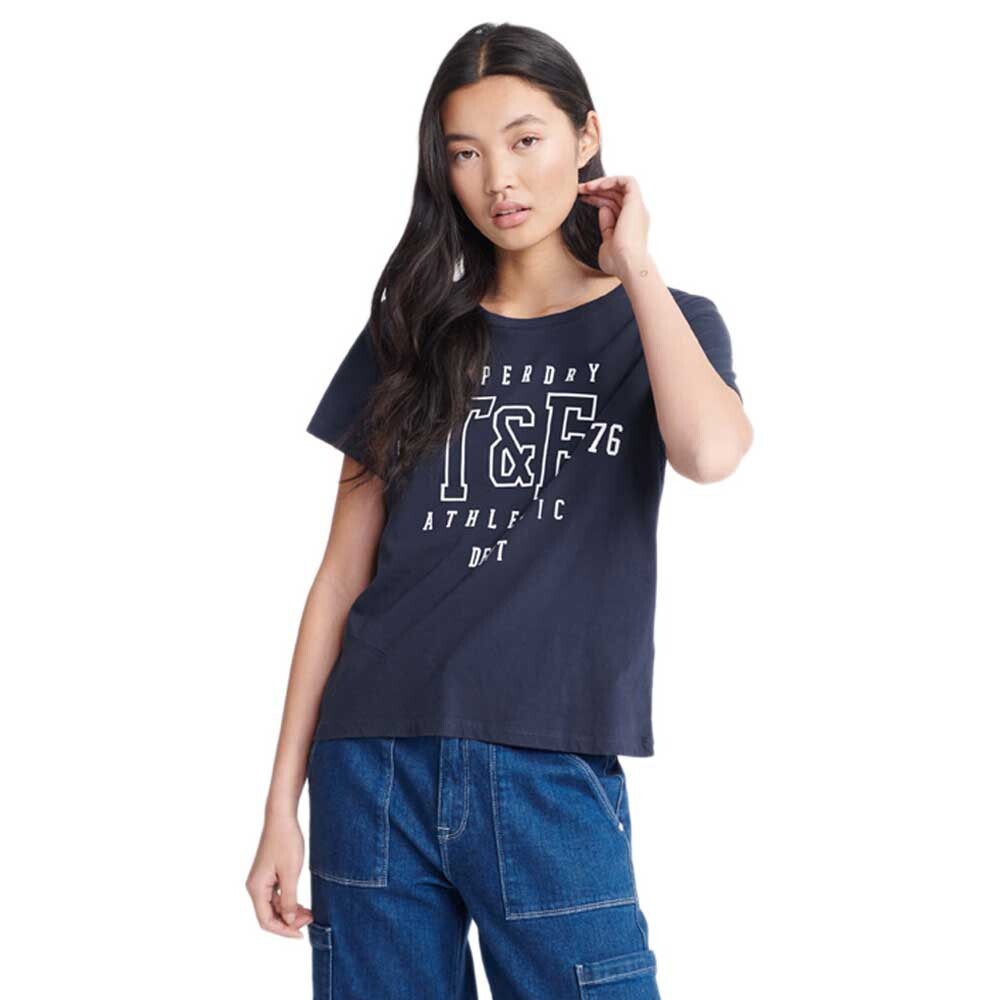 

Футболка Superdry Track&Field, синий