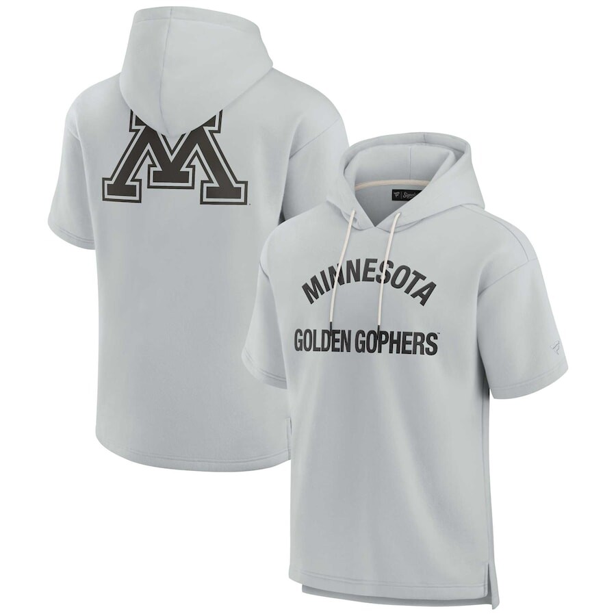 

Футболка с коротким рукавом Fanatics Signature Minnesota Golden Gophers, серый