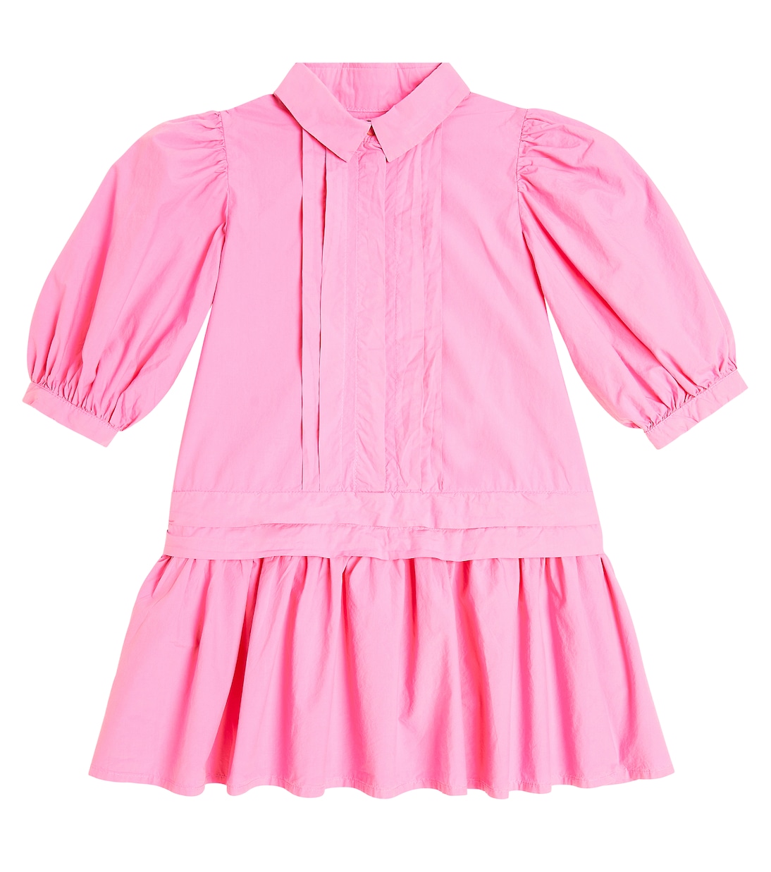 цена Хлопковое платье uriel со складками Morley, розовый