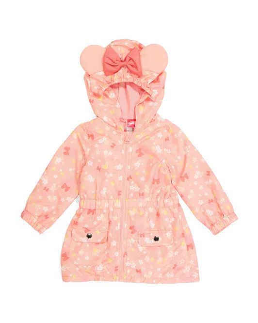 

Ветровка с капюшоном Minnie Mouse, розовый