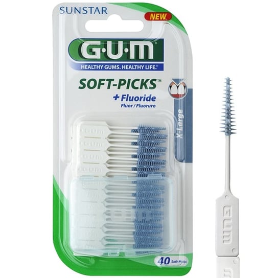 Средства для чистки межзубных промежутков Soft-Pick X-Large, 40 шт. Sunstar, Gum цена и фото