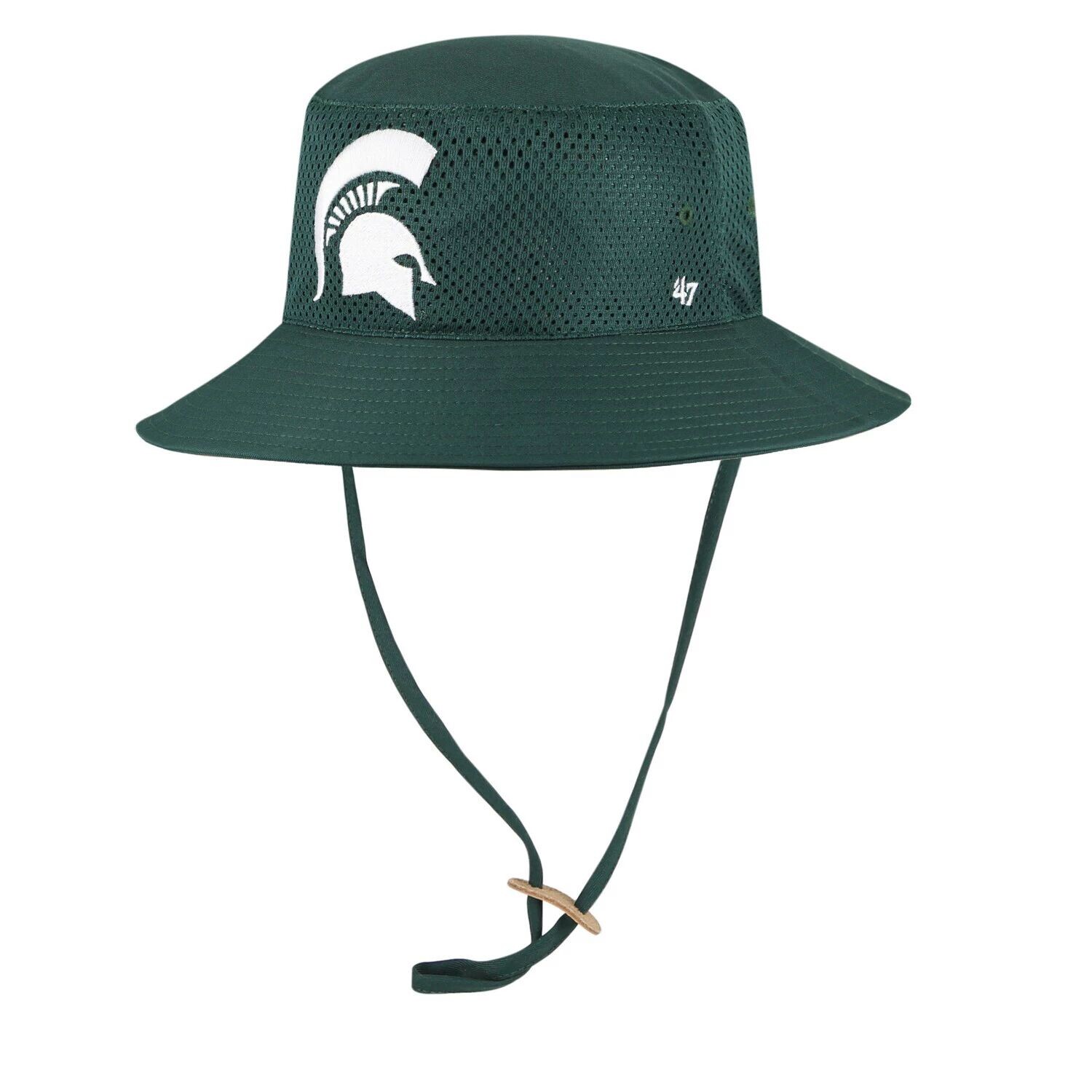 

Мужская панама-ведро зеленого цвета Michigan State Spartans '47 '47