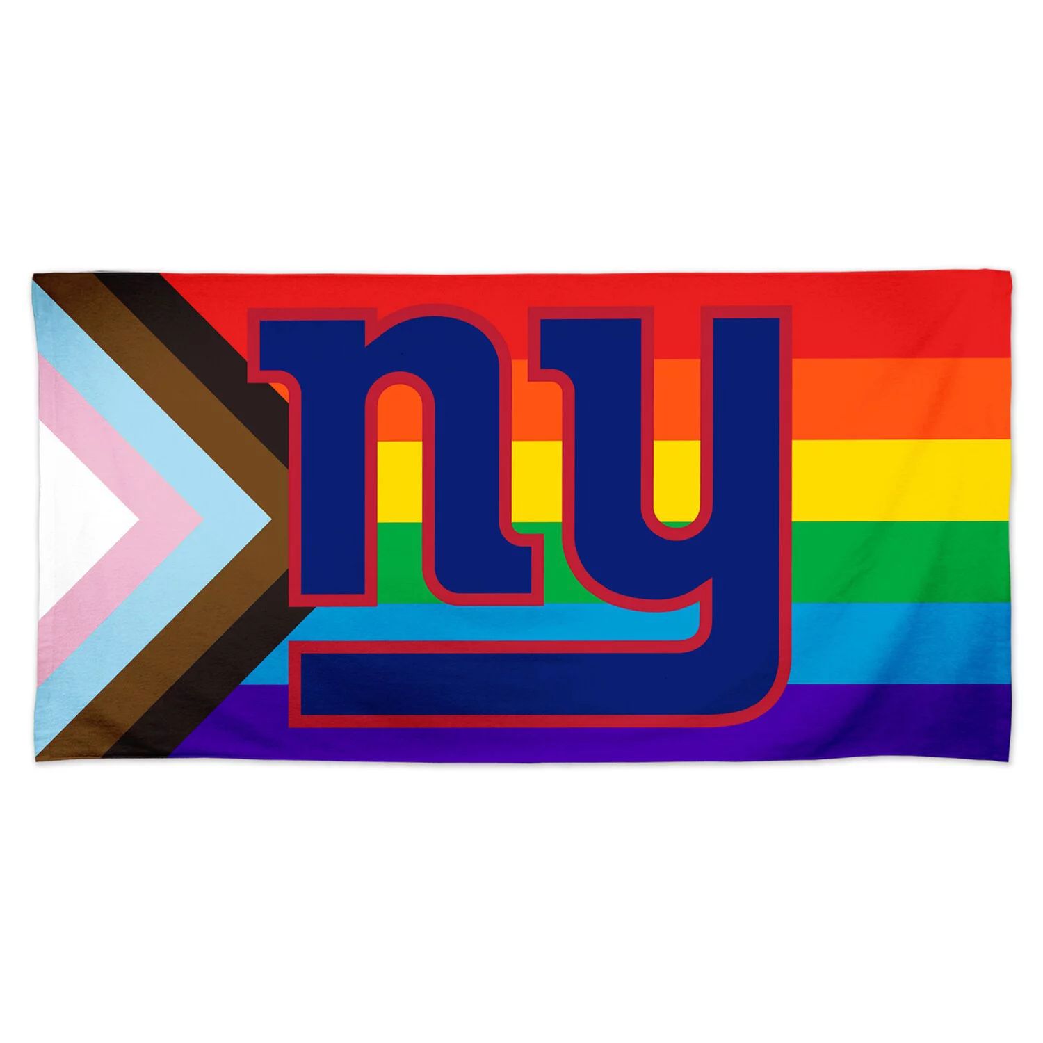 Пляжное полотенце Pride Spectra WinCraft New York Giants 30 x 60 дюймов