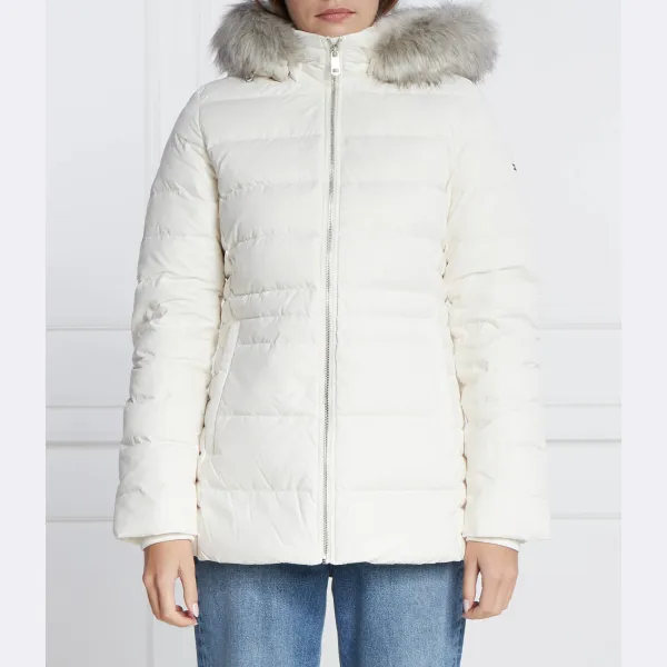 

Пуховик стандартного кроя Tommy Hilfiger, белый