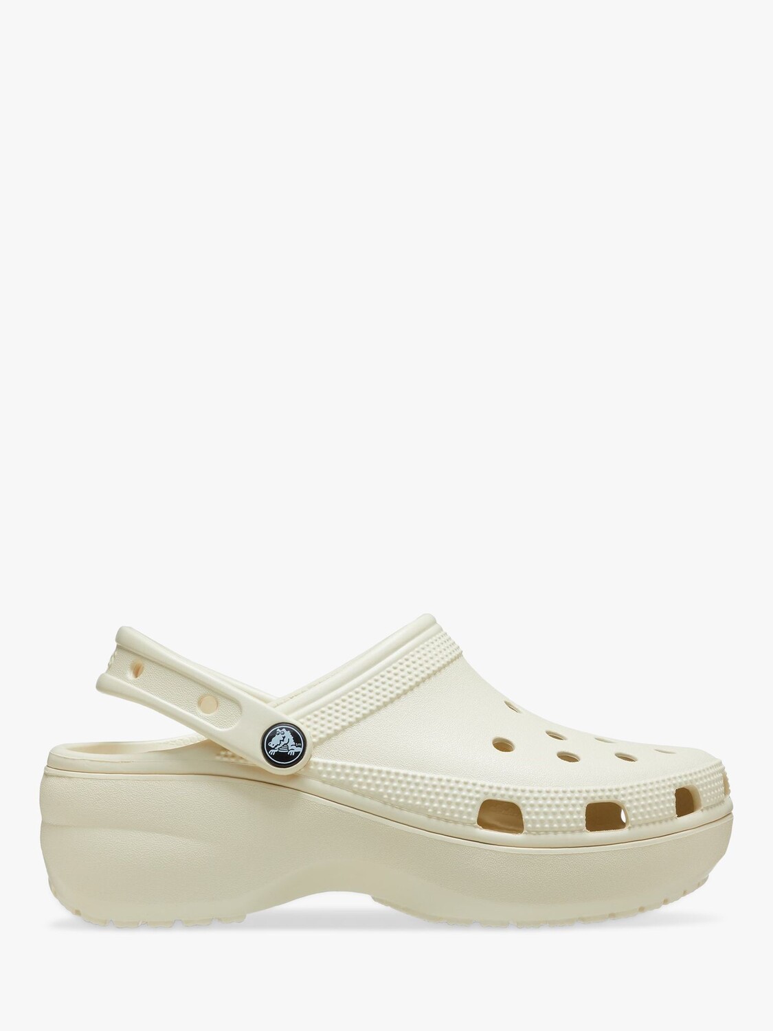 

Сабо Crocs Classic на платформе, кость