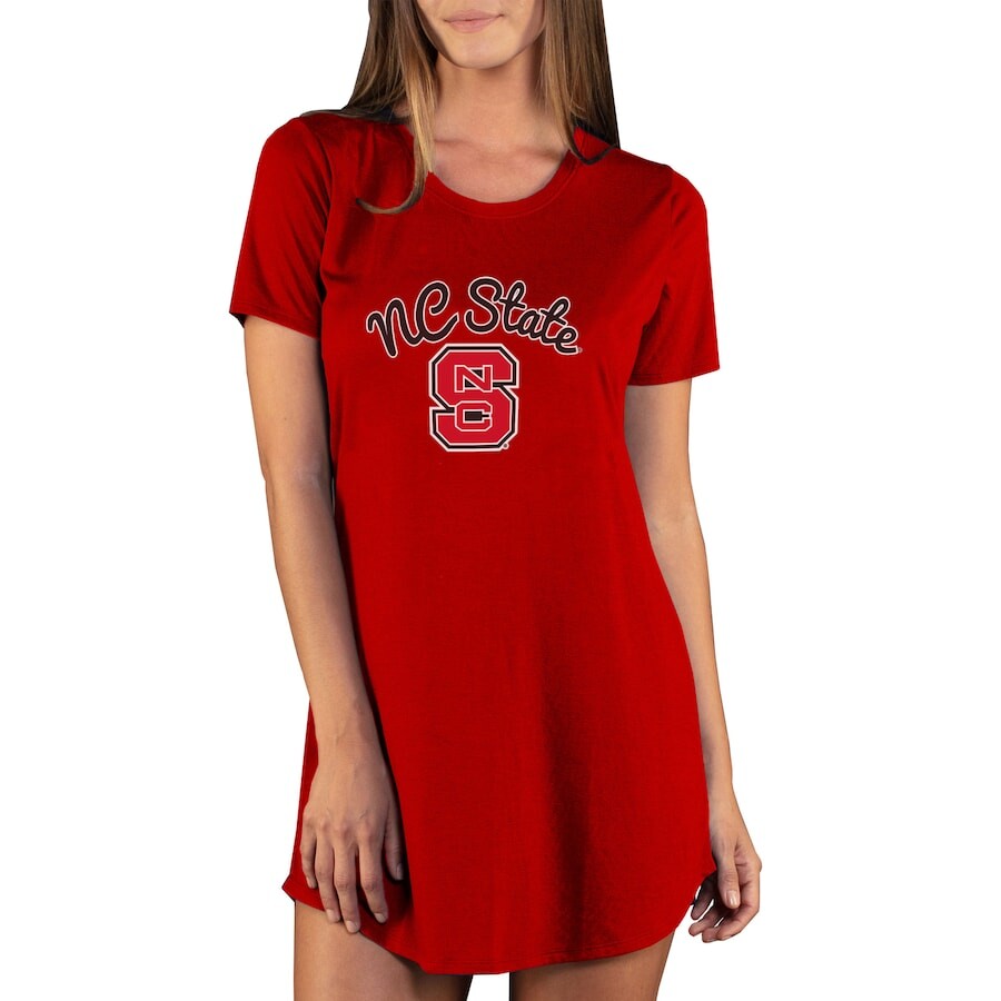 

Ночная рубашка Concepts Sport Nc State Wolfpack, красный