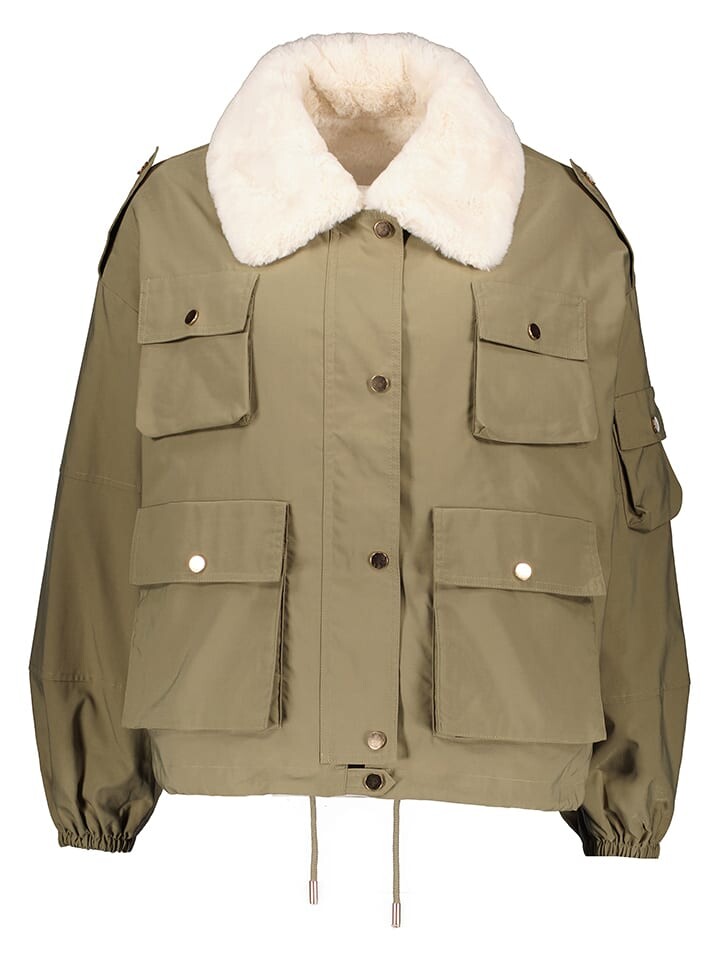 

Переходная куртка PATRIZIA ARYTON, цвет khaki/creme