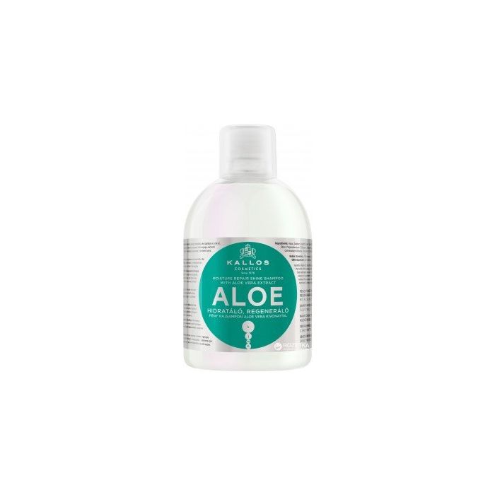Шампунь Champú con Extracto de Aloe Vera Kallos, 1000 ml шампунь для волос jomtam shampoo with freesia extract 500 мл