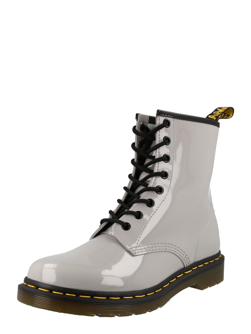 

Ботильоны на шнуровке Dr. Martens 1460, серый