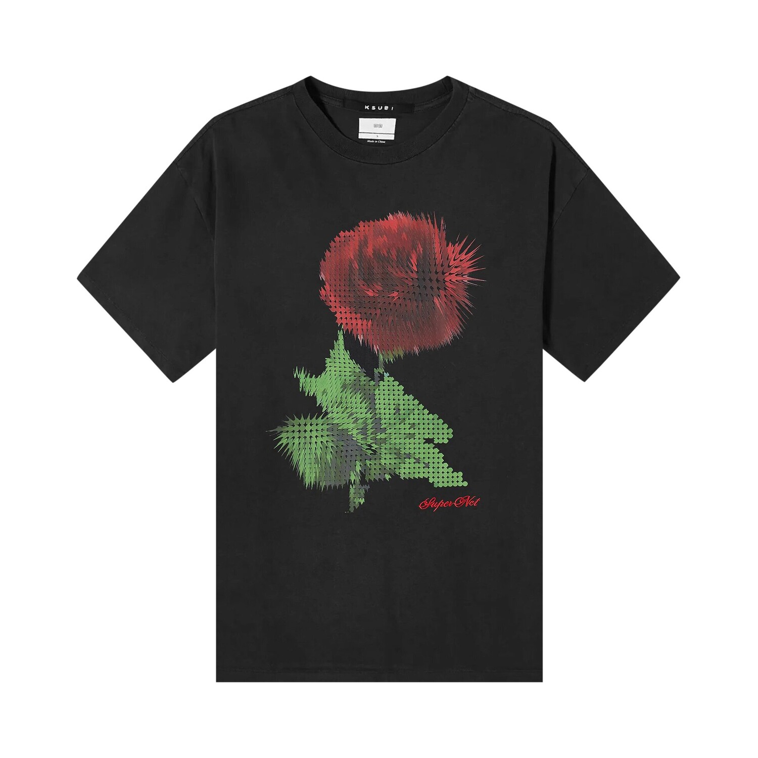 

Футболка Ksubi Pixel Kash Jet Black