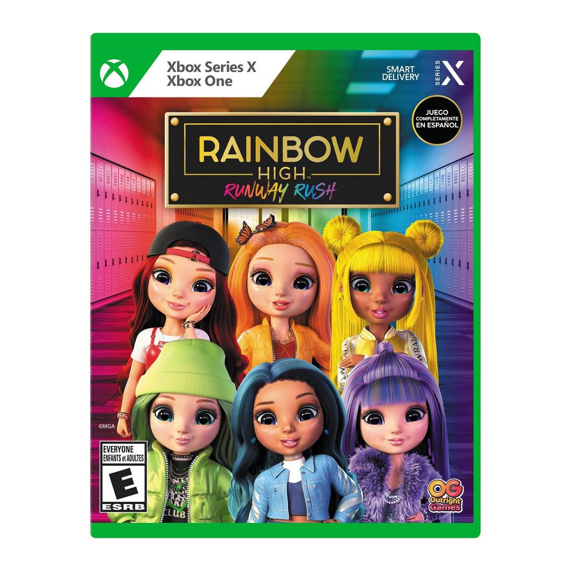 Видеоигра Rainbow High: Runway Rush - Xbox Series X кукла surprise rainbow high джейд хантер