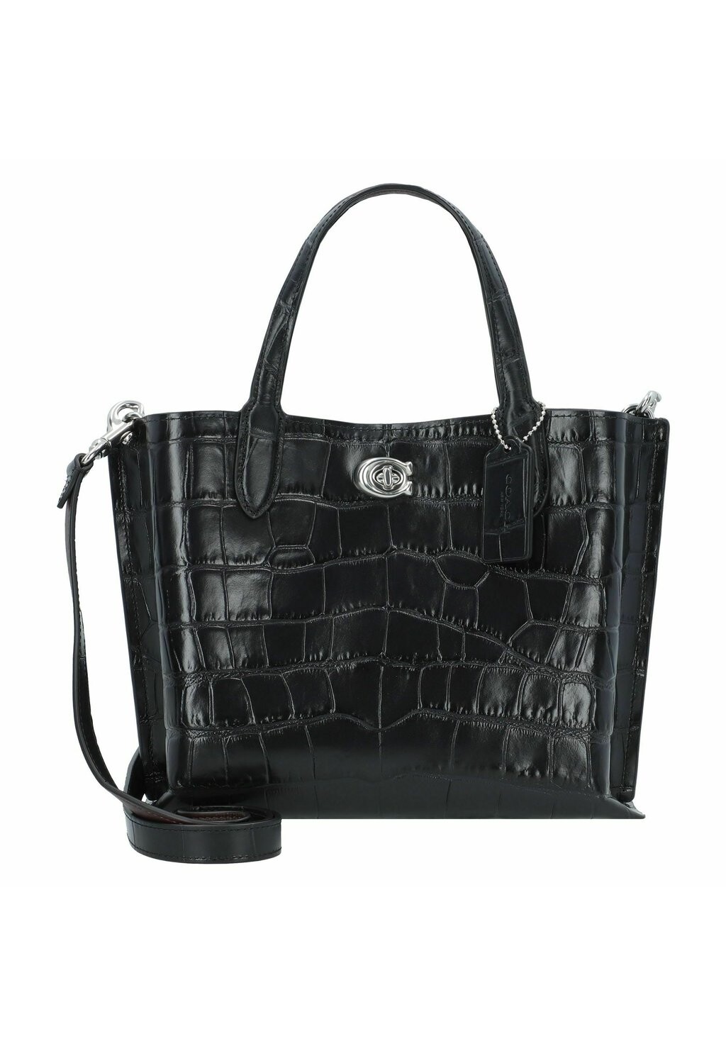 

Сумка 24 CM Coach, цвет black multi