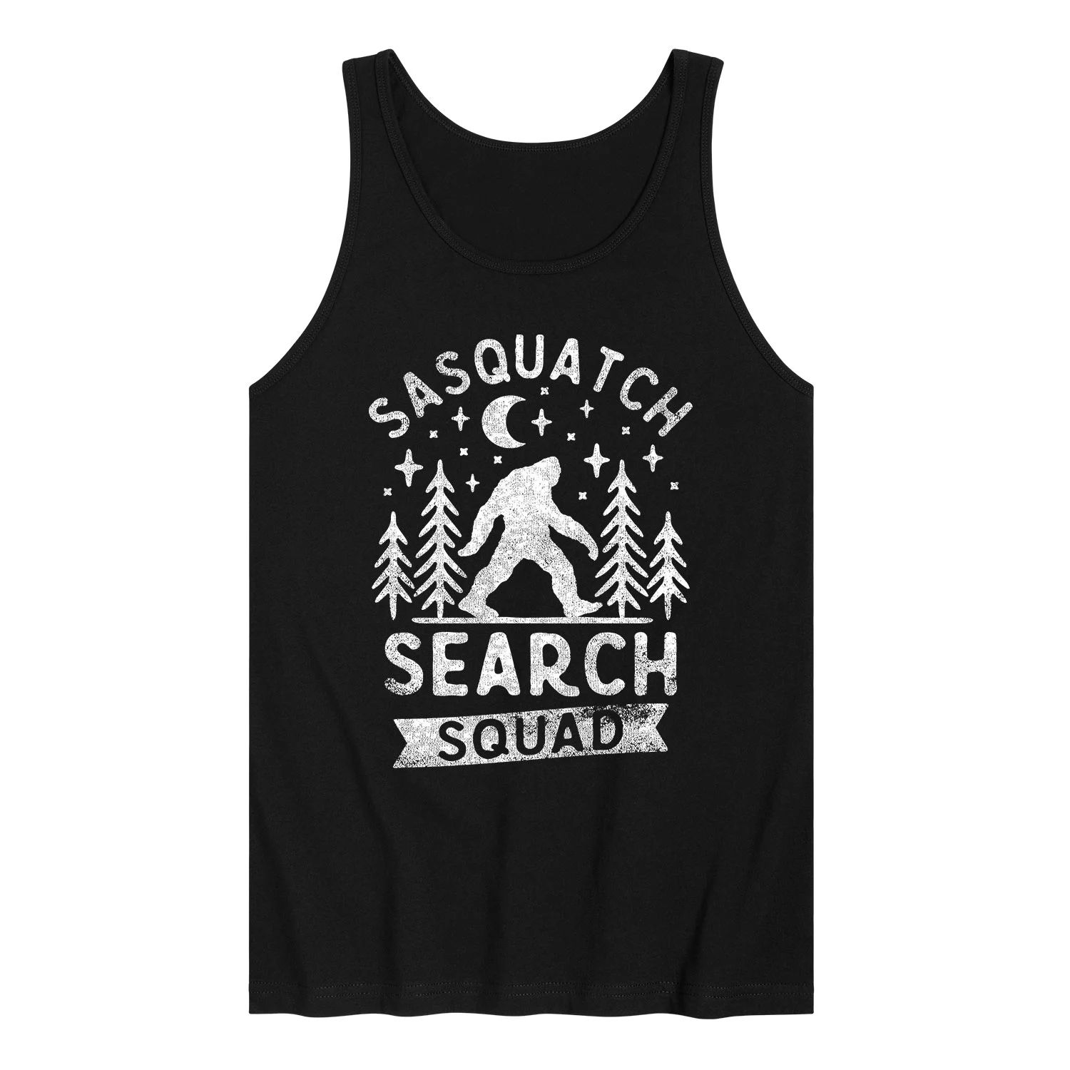 Мужская майка с графическим рисунком Sasquatch Search Squad Licensed Character