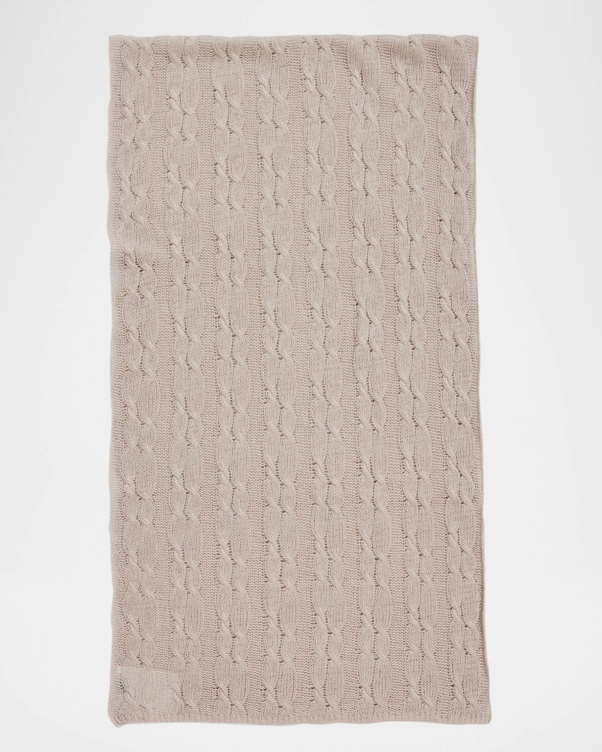 

Шарф с косичками Portolano, цвет Pelican Grey