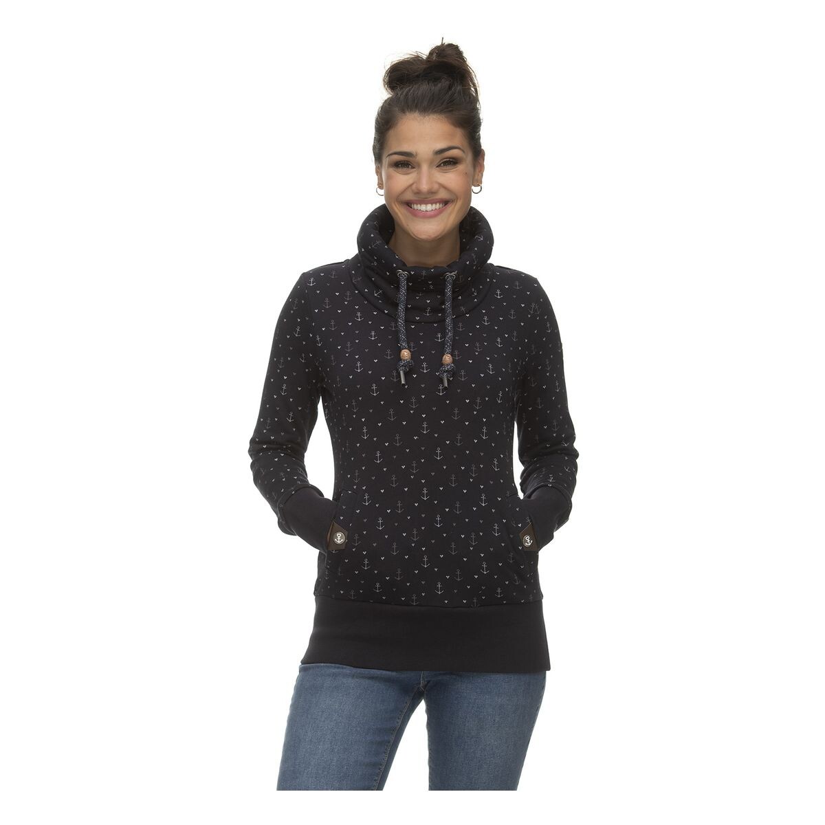 

Свитер ragwear Sweatshirt Rylie Marina, темно-синий