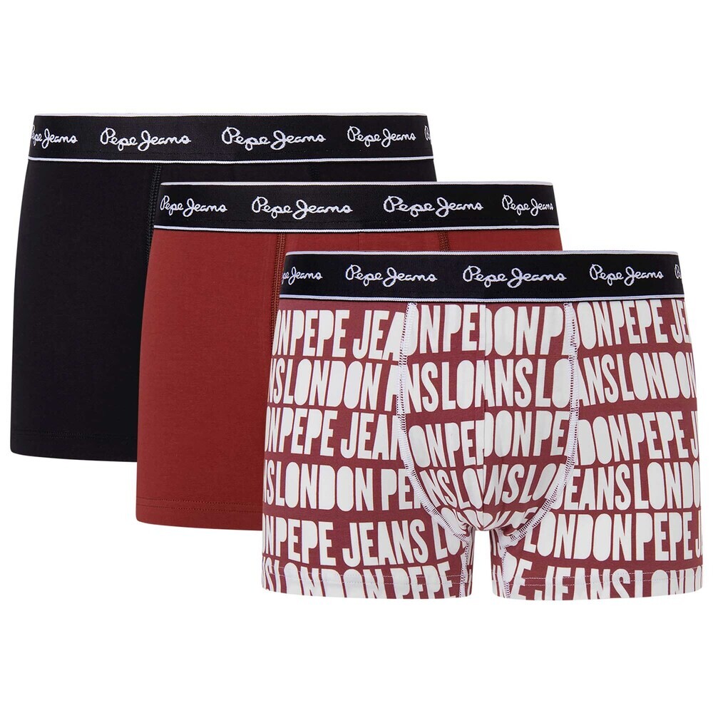 Трусы боксеры Pepe Jeans, красный
