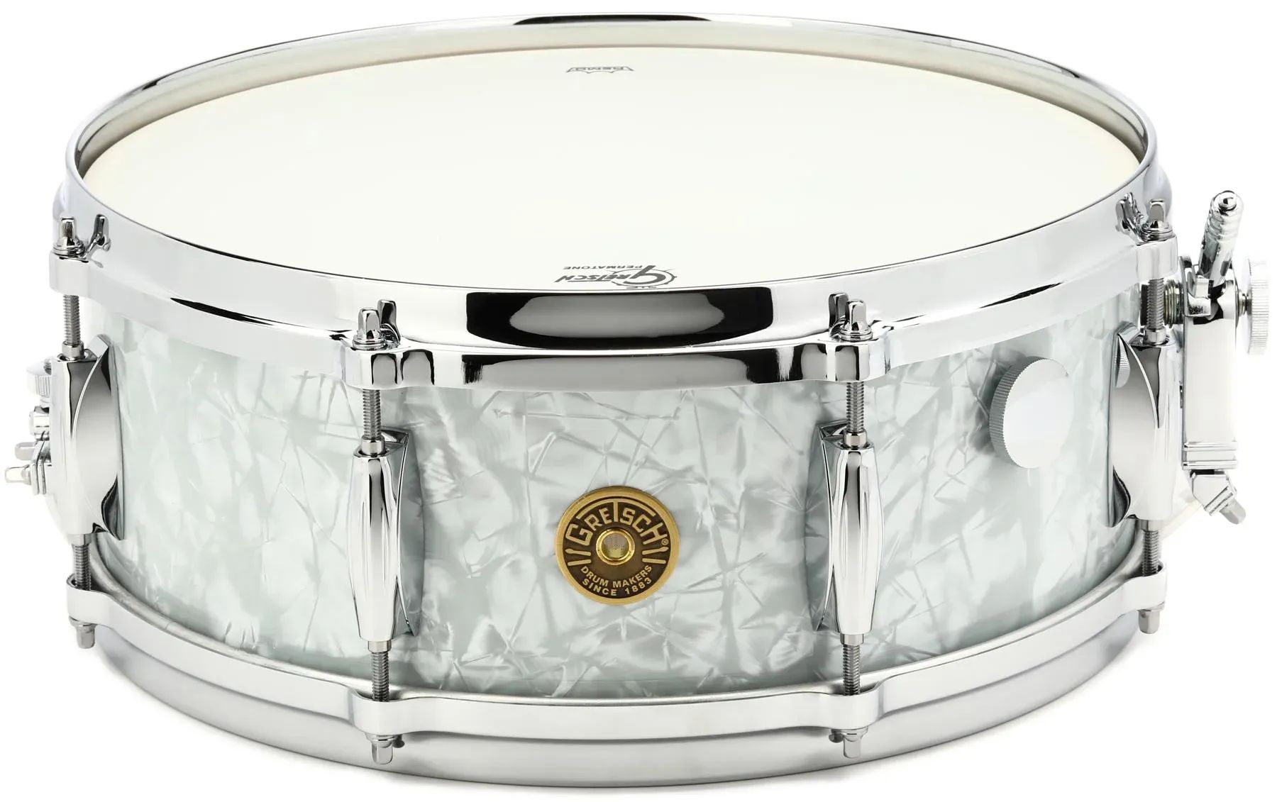 

Малый барабан Gretsch Drums USA Custom Series — 5,5 x 14 дюймов, цвет White Marine Pearl