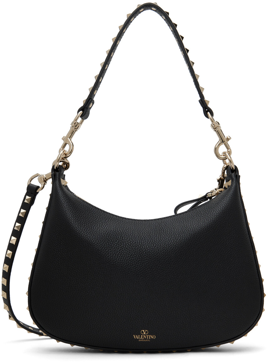 

Черная маленькая сумка Rockstud Valentino Garavani, цвет Nero