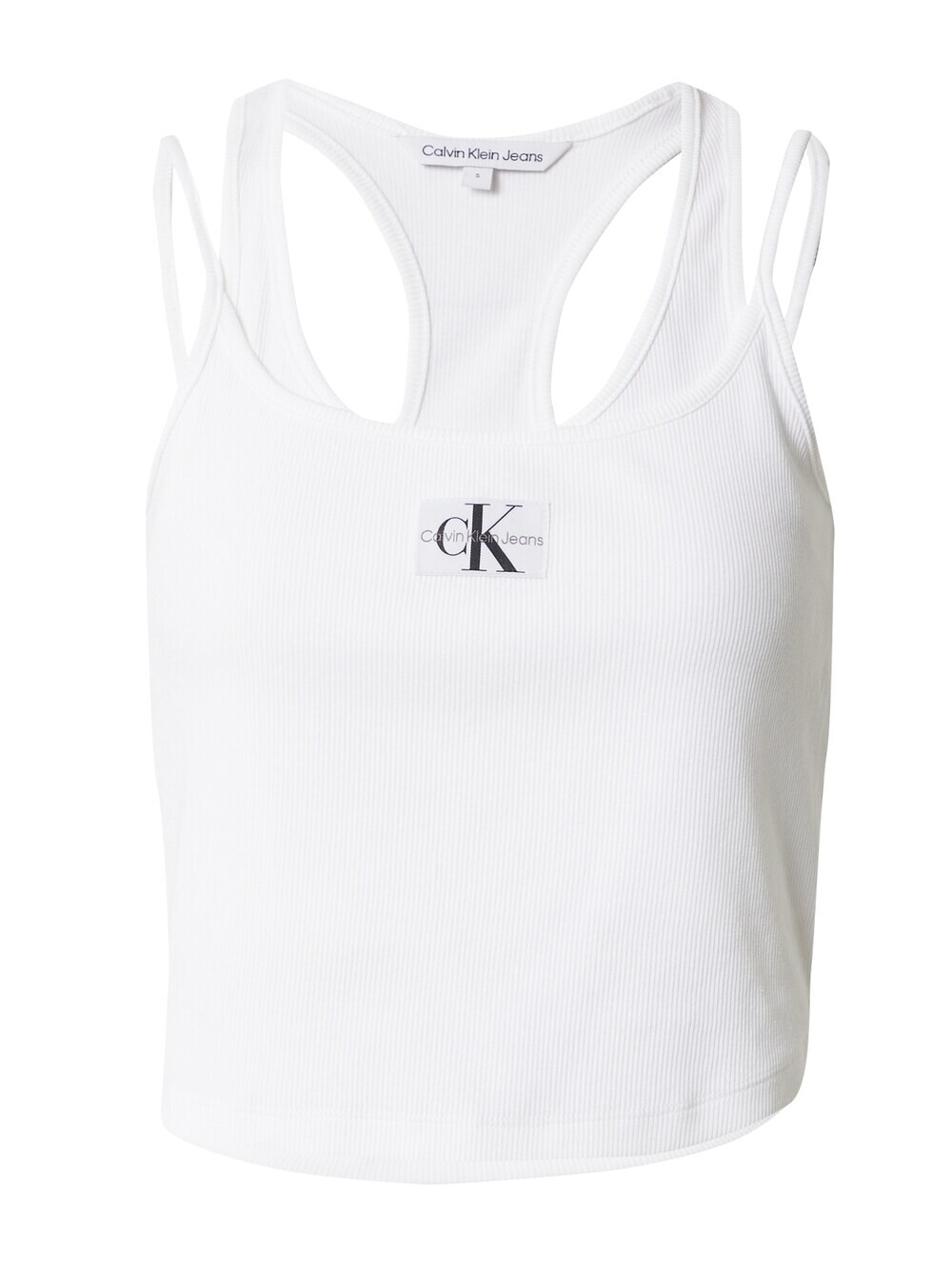 

Топ Calvin Klein Jeans, белый
