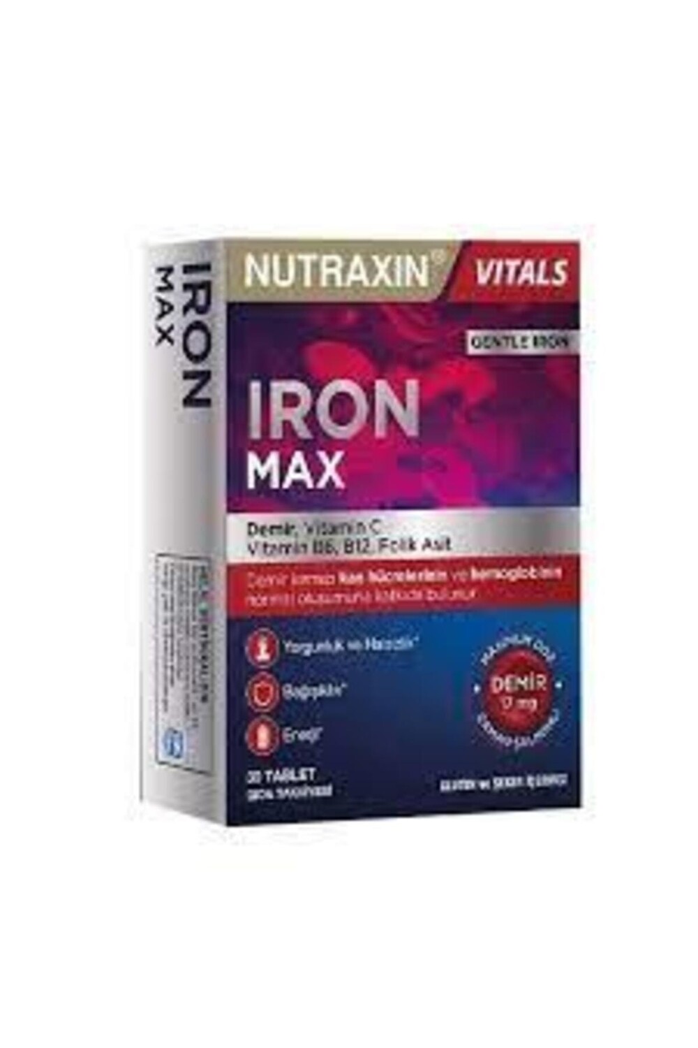 

Nutraxin Пищевая добавка Iron Max 30 таблеток