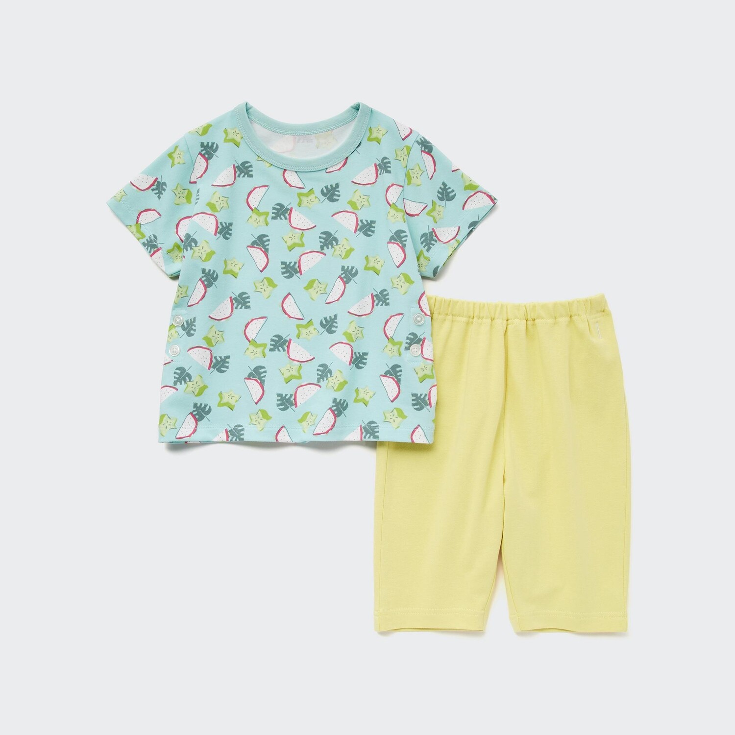 

Пижама UNIQLO с коротким рукавом, зеленый