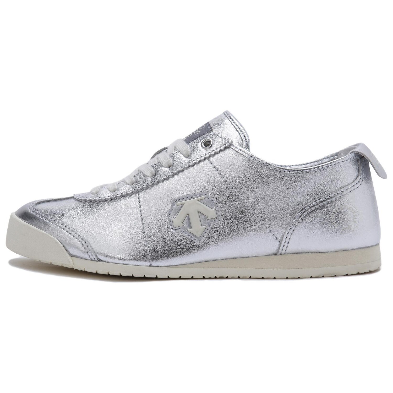 

Кроссовки DESCENTE Skateboarding Shoes Unisex Low-top Silver, серебряный, Серый, Кроссовки DESCENTE Skateboarding Shoes Unisex Low-top Silver, серебряный