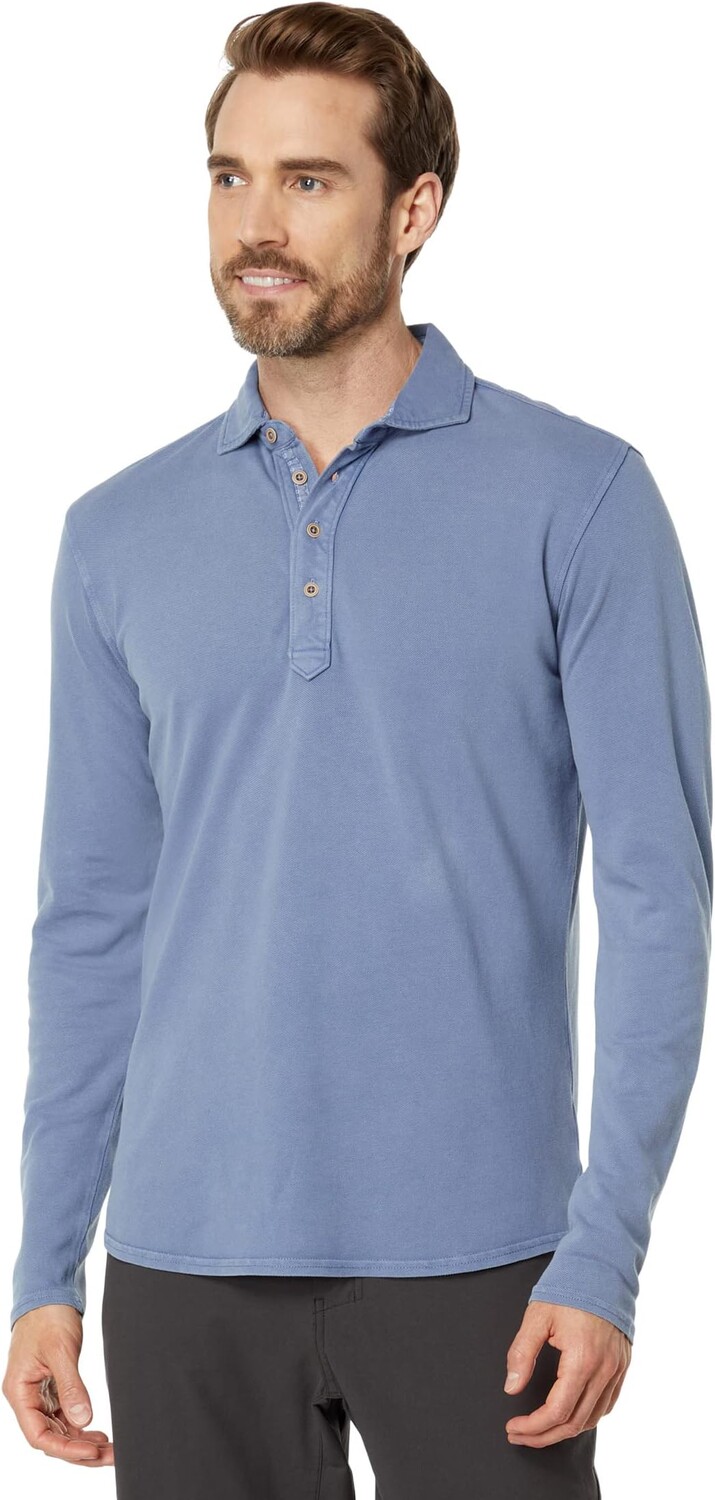 

Рубашка-поло Shoreline Popover johnnie-O, цвет Laguna Blue
