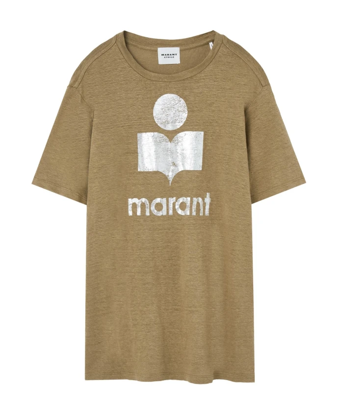 

Рубашка с принтом Isabel Marant, зеленый