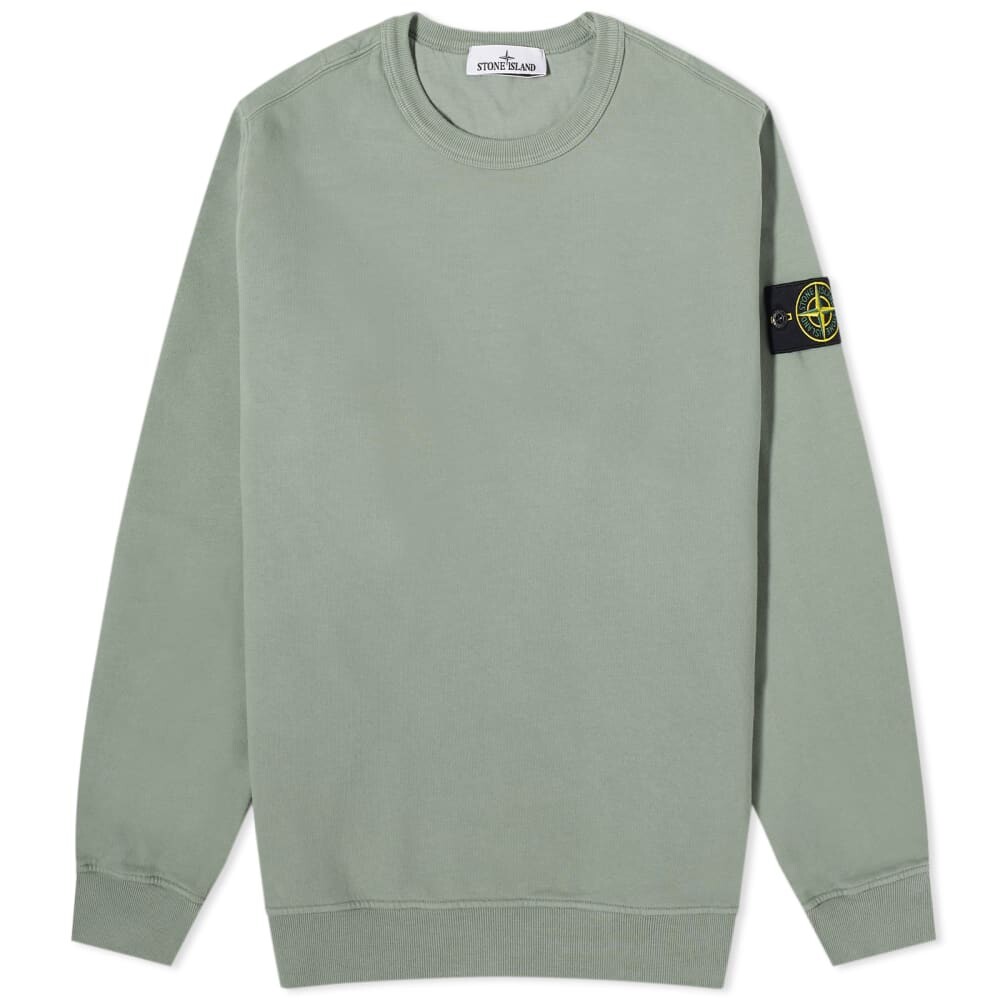 

Свитшот для экипажа Stone Island, окрашенная в одежду