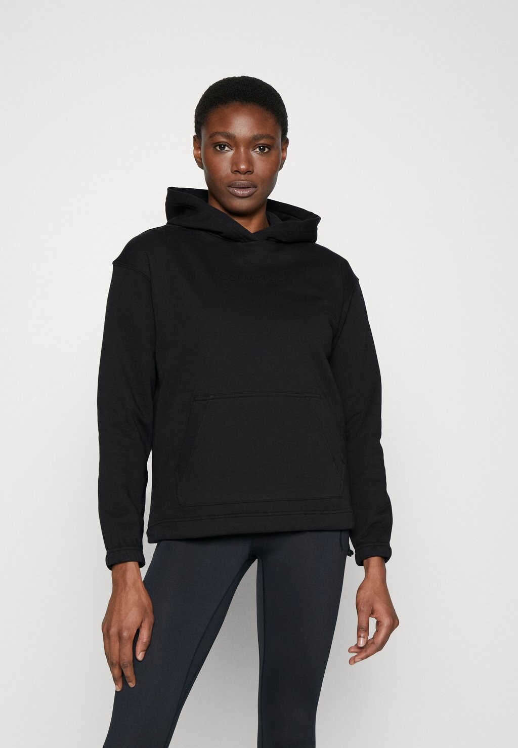 

Толстовка с капюшоном Calvin Klein Performance, черный