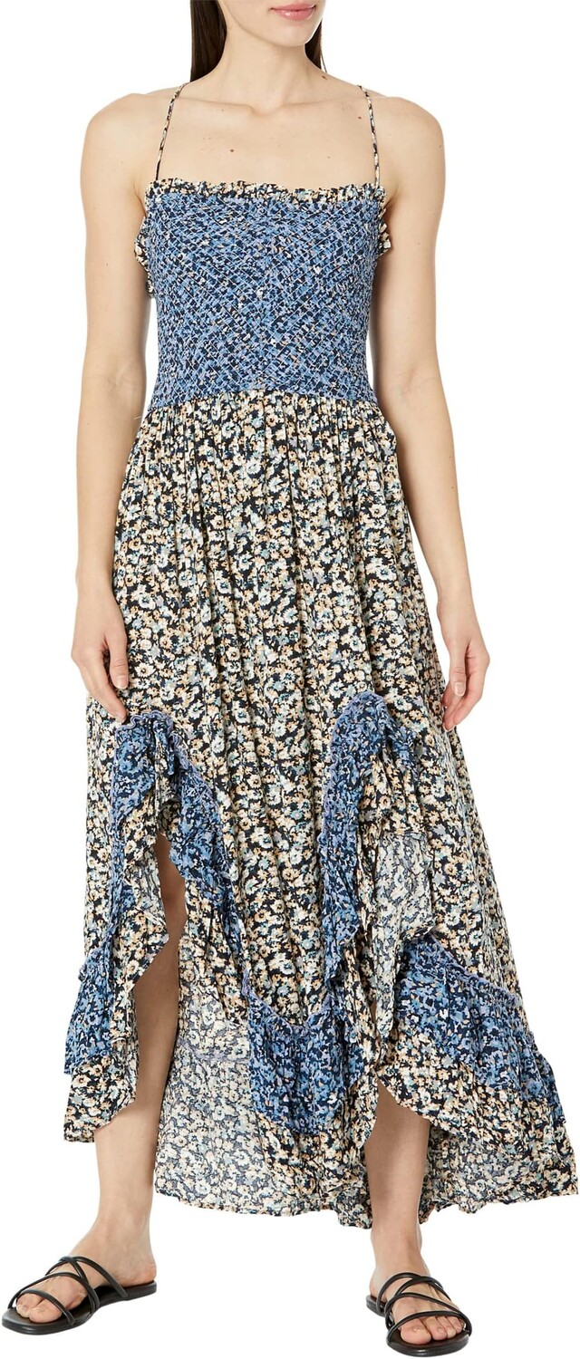 

Платье, которое я люблю Free People, цвет Denim Combo