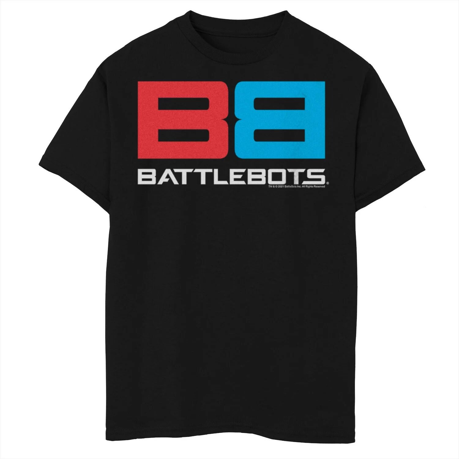 

Футболка Husky Battlebots с логотипом Double B и графическим рисунком для мальчиков 8–20 лет Licensed Character