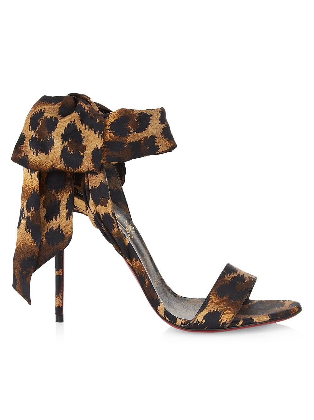 

Сандалии Sandale Du Desert 100MM с леопардовым принтом Christian Louboutin, коричневый