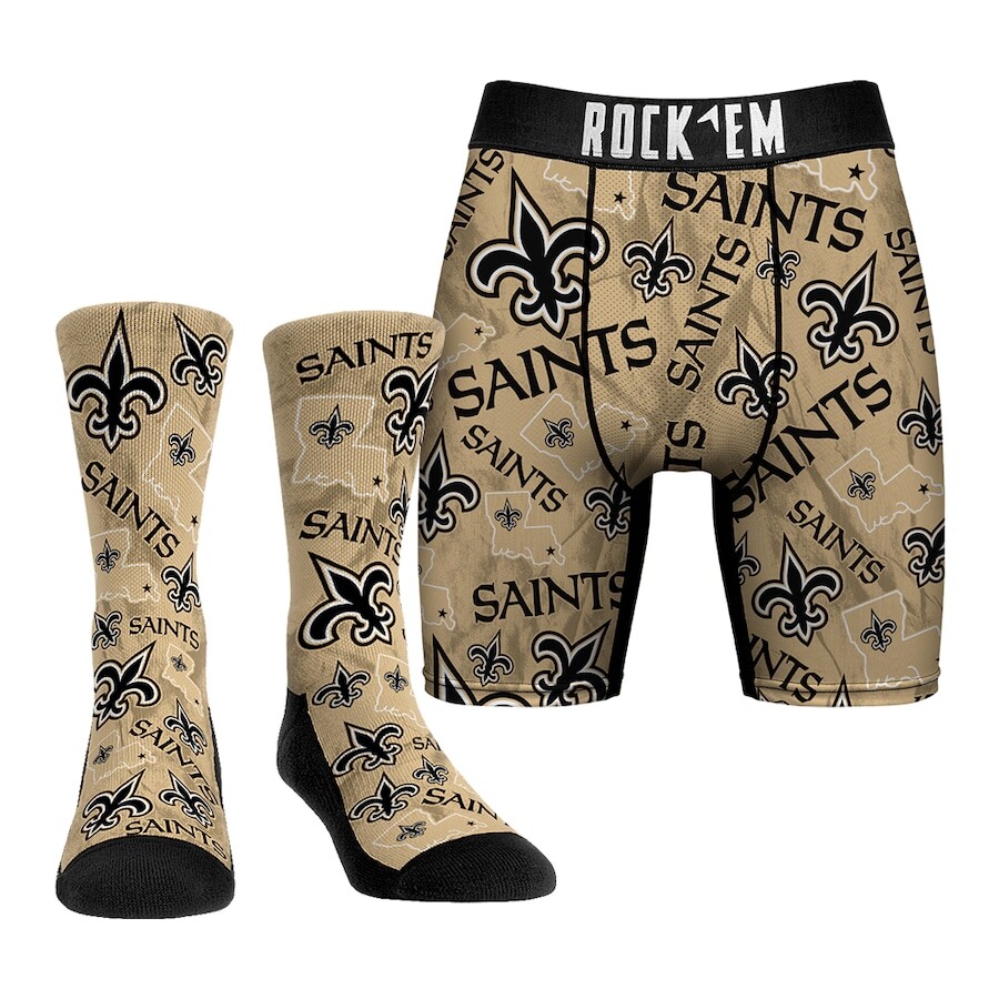 

Носки Rock Em Socks New Orleans Saints