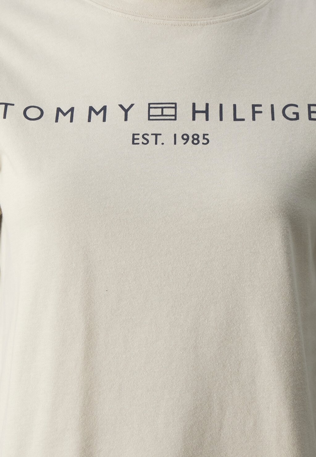 

Футболка с принтом Reg Corp Logo Tommy Hilfiger, бежевый