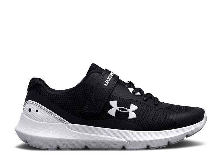 

Кроссовки Under Armour SURGE 3 AC PS 'BLACK WHITE', черный