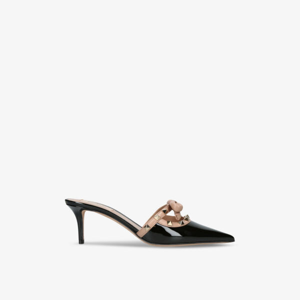 

Туфли-лодочки rockstud 60 из лакированной кожи Valentino Garavani, черный