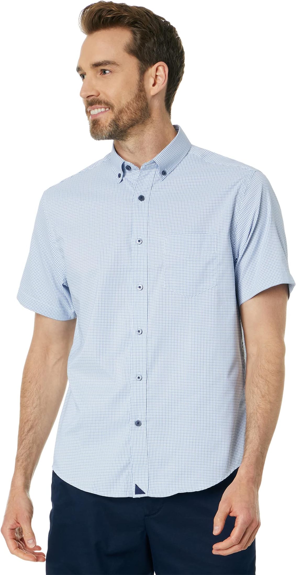 Рубашка Терреро UNTUCKit, синий цена и фото