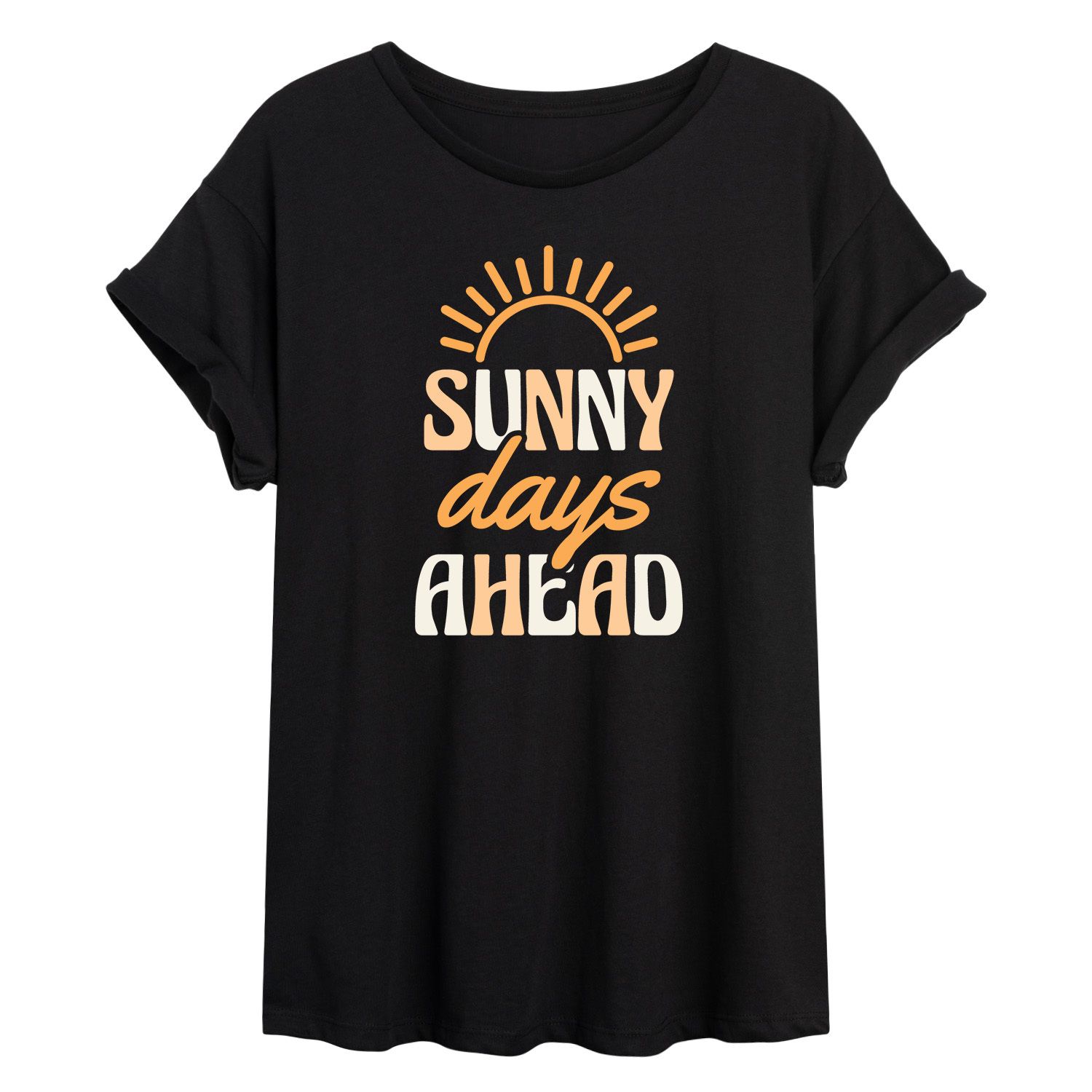 Футболка оверсайз Junior's Sunny Days Ahead Licensed Character hinkler craft maker cross stitch kit sunny days ahead
