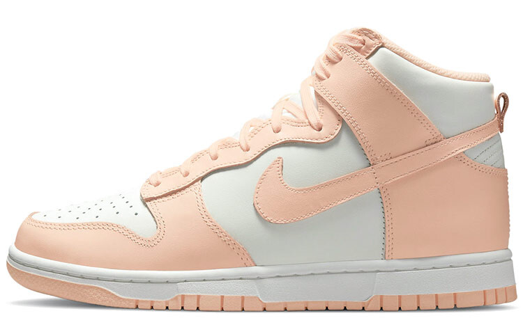

Женские кроссовки для скейтбординга Nike Dunk High, малиновый оттенок