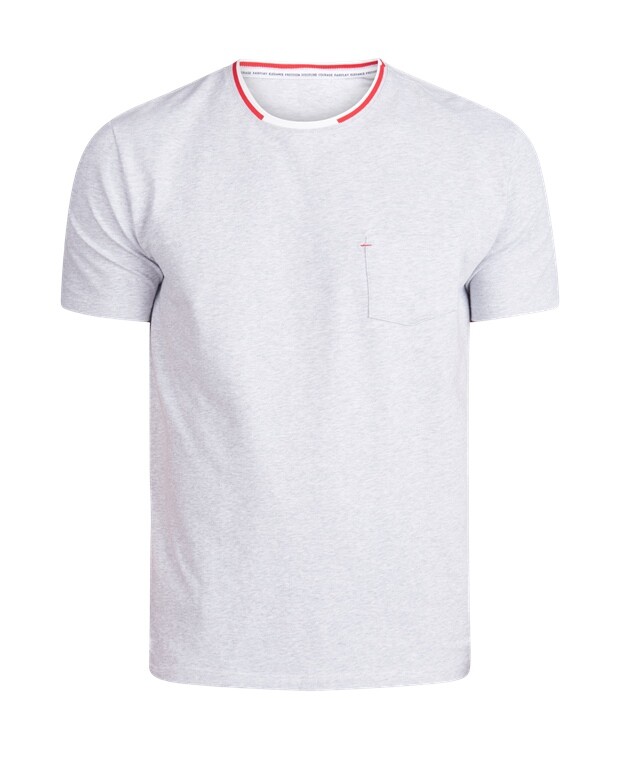 

Футболка Lacoste, серебряный